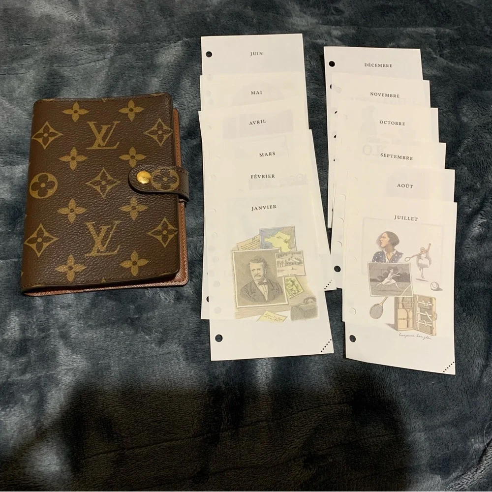 Louis Vuitton PM Agenda Monogram – Excellent Condition 2020 + Inserts